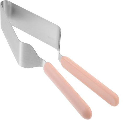 Hemobllo Pince à Gâteau Acier Inoxydable Légère et Antidérapante Coupe Parts pour Gâteau Anniversaire Tarte Pizza et Fromage Outil de Découpe Pratique pour Pâtisserie