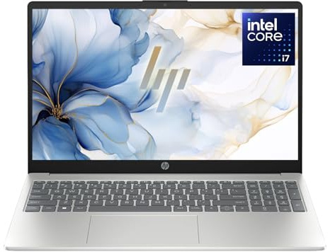 HP New 2026 Edition Core i7 15.6 Laptop | Intel High-Performance Core i7-1255U up to 4.7GHz | 16GB RAM - 512GB PCIe SSD | Webcam | FHD | Long Battery Life | Windows 11 | Business & Academic
