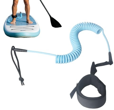 Leash Con Sicurezza Per Paddleboard,Cinturino Elastico Per Gamba Da Tavola Da Surf,Leash di Ricambio per Paddleboard | Adatto A Donne Adulti Giovani Adolescenti Principianti Hobbisti Appassionati