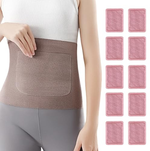 Calentador de vientre portátil, cómodos cinturones elásticos, cinturón cálido para el abdomen con material duradero, accesorio corporal con ajuste ajustable, dispositivo de invierno, dispositivo