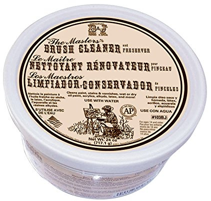 General Pencil Masters Brush Cleaner 24 Oz Tub