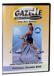 Tony Little's Gazelle Freestyle Crosstrainer Total Body Workout (low impact) Personal Trainer DVD by N/A