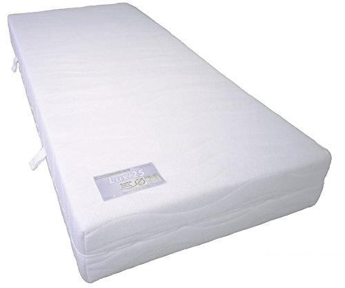 MBD Matratzen Lux 25 - Orthopädische 11 Zonen Kaltschaum Matratze - Höhe ca. 25 cm - Raumgewicht 40 Kg/m³ (90 x 200 cm - H2)
