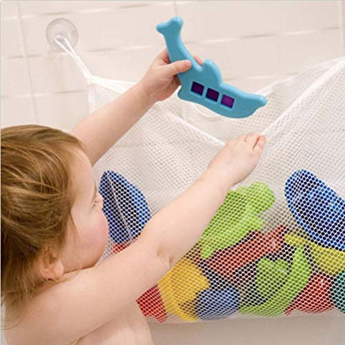 Egosy Children Bath Toy Organizer Perfektes großes Bad Spielzeug Netz für Badewanne Spielzeugnetz & Badezimmer