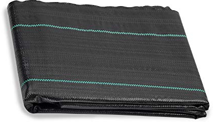 ANSIO Heavy Duty Weed Membrane 2m x 5m – Garden Weed Control Fabric, UV Stabilised Ground Cover, Breathable Landscape Fabric for Patios, Flower Beds, Driveways & Landscaping