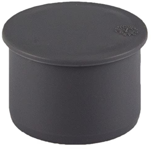 HT Stopfen für Muffen von Rohr Außendurchmesser 32mm 3,2cm DN32 Kanalrohr Abwasser Abfluss Leitung Lüftung Kunststoff PP grau End Stück Deckel Kappe Blind Verschluß Abschluß