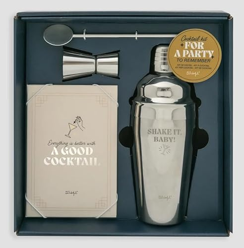 Mr. Wonderful WOA2212425EMZ2 Kit for Cóctel, Glass