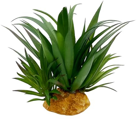 Smoothedo-Pets Piante artificiali per rettili, terrario succulento, deserto, foreste pluviali, pianta lucertola, drago barbuto, camaleonte, geco, serpente, anfibio, habitat, nascondiglio, accessori