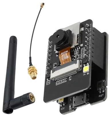 Per ESP32-CAM modulo,QIQIAZI per ESP32-CAM-MB Dual-Core WiFi Bluetooth con Telecamera OV2640 + 2.4G antenne IPEX, micro USB,con Slot per Scheda TF Compatibile con Arduino