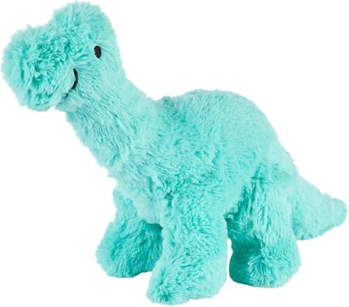 warmies Brachiosaurus Plüschtier Große Größe, Vollständig Mikrowellengeeignet und Gewichtetes Kuscheltier für Angst, Im Gefrierschrank kühlen oder in der Mikrowelle erwärmen, Weiches Wärmekissen