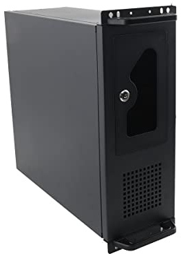 Lfhelper 4U Rack Case with 7 PCI Slots, 7x3.5” HDD Bays, Key Lock Front, USB 2.0 Ports, Fits ATX/M-ATX/Mini-ITX, 4U Rackmount Server Chassis Enclosure, Secure for Network & Data Applications