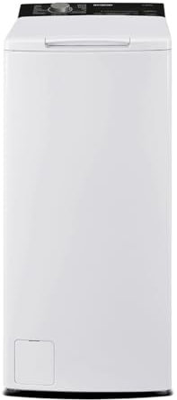 Hyundai Lavadora 6 Kg Carga Superior Blanco HLCS6200C. 2100W, 1200rpm, 16 Programas, Función Stop&Go, Clase de Eficiencia Energética C