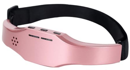 CALLARON Appareil de Massage Crânien Électrique Sans Fil Instrument de Rose Outil de Sommeil Relaxant avec Chargement Sans Fil pour