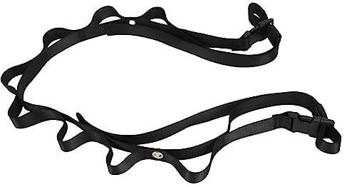 HPZIHUIT Hochleistungsnylon Camping Lanyard Strong Naht tragbare Wäscheleine im Freien Schwarz für Auto