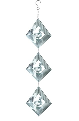 Kznifmk Carillons Éoliens pour Carillons Extérieurs avec Éolienne 3D, Cadeaux pour Femmes pour Jardin et Cour D