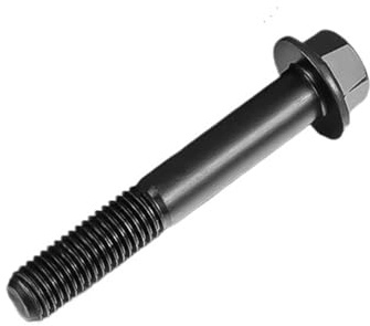 1~5 Pz Grado 10.9 Acciaio Al Carbonio Nero M6 M8 M10 M12 M14 M16 Viti A Testa Flangiata Esagonale Bullone Con Cuscinetto Di Fissaggio(M8x40mm-3pcs HT)