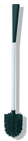 HEWI WC-Bürste 801 (Farbe Felsgrau, Toilettenbürste ohne Behälter, Grifflänge 140 mm, Gesamtlänge 540 mm, Bürstenkopf schwarz, Bürste auswechselbar) 801.20.010 97