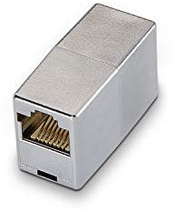 ADAPTADOR APANTALLADO AISENS RJ45 HEMBRA A RJ45 HEMBRA CAT5E STP A138-0295