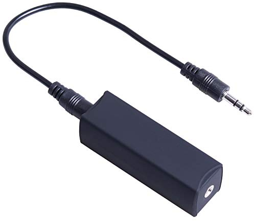 Seatecks Ground Loop Noise Isolator Noise Filter Car Speaker with 3.5mm Jack Audio Cable for Car Audio, Home Stereo System