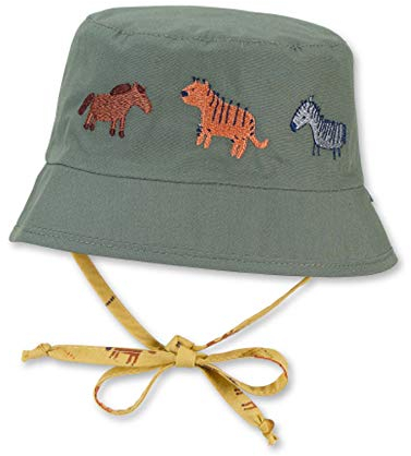 Sterntaler Baby Jungen Wende-fischerhut 1602150 Hut, gelb, 49 EU