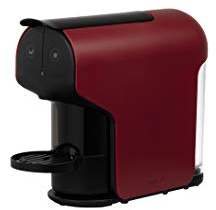 Delta Q - Cafetera para Cápsulas Delta Q Quick Roja - Para Bebidas Calientes y Cafés - Sencilla y Práctica - Diseño Elegante - Fácil de Usar - Potencia 1200 W - Dimensiones 116 x 257 x 350 mm