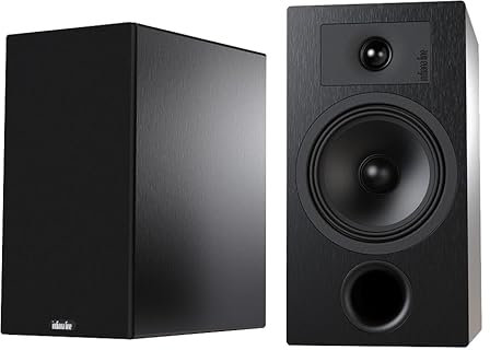 Indiana Line TESI 3 di diffusore da scaffale - coppia (nero)