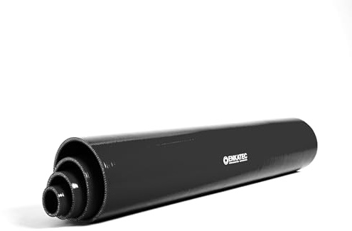 ENKATEC® 500mm Silikonschlauch Ladeluftschlauch Turboschlauch Kühlerschlauch Kühlmittelschlauch LLK Schlauch KFZ Auto universal hitzebeständig ID 8-114mm *Größe wählbar*