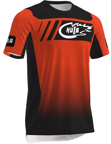 Jersey de MTB, Camisetas de Ciclismo Masculino, Camiseta MTB de Manga Corta para Hombres, ciclos de Ciclismo para Hombres, Camisa de Motocross, Camiseta BMX