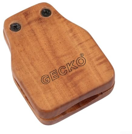 YUANGANG Accessorio per cajon, strumento a percussione in legno con campane, tamburello a mano a pedale a percussione per tamburo a scatola, gioco ritmico migliorato (GK02 M)