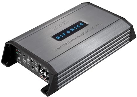 HiFonics ZXR1200/4E - Amplificatore digitale compatto a 4 canali CLASS D Premium con 1200 Watt RMS | della serie ZEUS EXPANSION