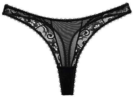 Tanga Sexydonna Hot in Pizzo - Mutande di Pizzo Tanga Elasticizzato G-String Thong Brasiliana Donna Pizzo Perizoma Pizzo Taglia Forti Mutande Hipster