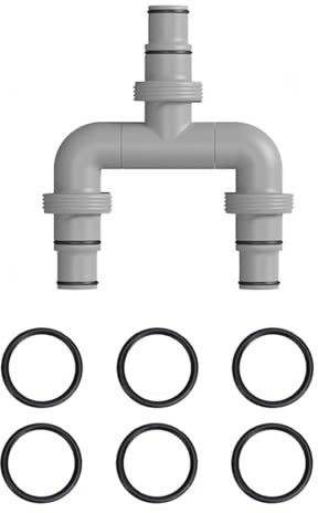 XSYKJGS Poolschlauch Schlauchverbinder Adapter 38mm/32mm Durchmesser, 3 Wege Poolschlauch Verbinder Für Schwimmbad Schlauch