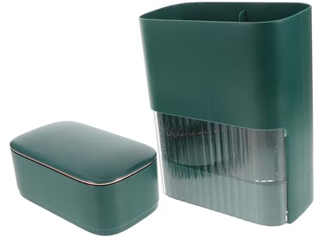 ERINGOGO Dispenser Porta Bicchieri da Muro in Plastica Adesivo per Bicchieri Usa e Getta a Fondo Conico o Piatto, Design Salvaspazio Facile da Pulire per Bagni e Cucine Piccole