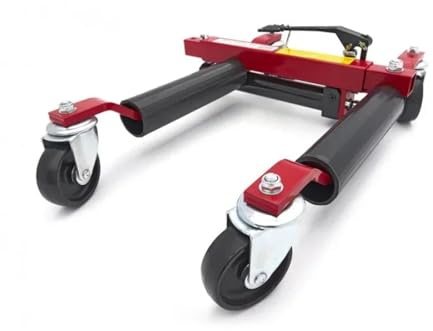 SRFTT Chariot de déplacement de Voitures 1500LB Hydraulique Automover Véhicule Go Jack Auto Mover Chariot Position Roue Dolly Déménagement de Voitures Chariot de déplacement de Voiture