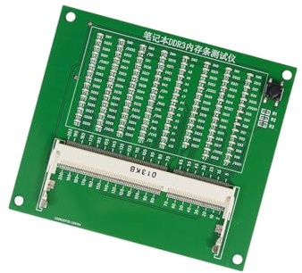 Memory Slot Diagnosewerkzeug Tester für Computer Enthusiasten DDR5 DDR4 DDR3 Laptop Testkarte Einfach zu bedienende Computer Diagnosekarte Werkzeug