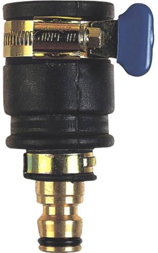 Carl Kammerling International Limited CK G7919 C.K Bewässerungssysteme Hahnadapter glatt 10-20 mm Durchmesser, schwarz/gold