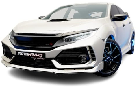 3 m 1080 SP10 raso bianco perla auto avvolgere pellicola in vinile