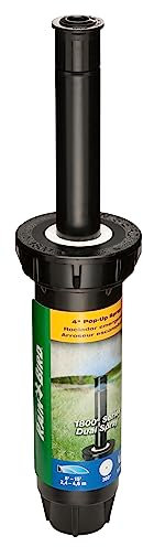 Rain Bird 1804FDS Professional Dual Spray Pop-Up Sprinkler, 360° Full Circle Pattern, 8' - 15' Spray Distance, 4 Pop-up Height