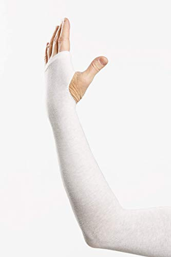 Prevent Products, Inc. – GeriGlove® äldre hudskydd, tunn hud slitage och blåmärken skyddande arm – tillverkad i USA (liten/vit)