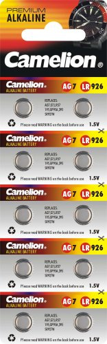 40 x AG7 LR57 195 395 GP91A SR927W Camelion