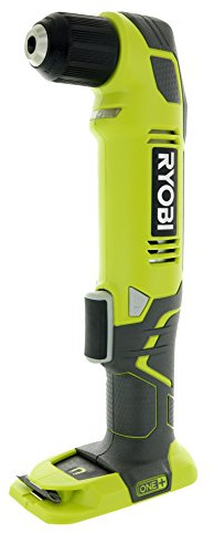 Ryobi P241 One+ 18 Volt agli ioni di litio 130 pollici libbre 1.100 giri/min 3/8 trapano ad angolo retto (batteria non inclusa, solo utensile elettrico)