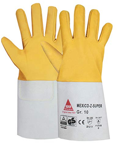 Hase Schweißerhandschuhe Mexico-Z-Super Größe 8, Ziegennappaleder