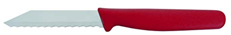 Schneider Brötchenmesser Bäckermesser mit Wellenschliff Rot
