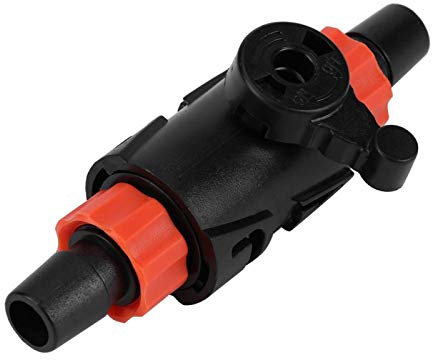 Zerodis Fish Tank Hose Valve, Aquarium Fish Tank Water Control Valve, Hose Pipe Quick Release Handle Connector Adapter Aquarium Filter Connector(16/22mm)