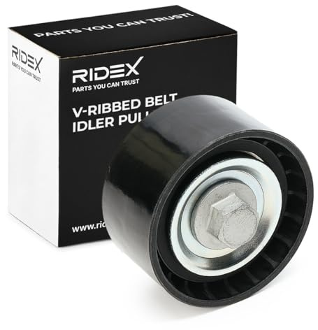 RIDEX 312D0061 Umlenk- / Führungsrolle Keilrippenriemen mit Befestigungsmaterial Kompatibel mit BMW 3 Touring E91 11287800562