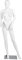TANGZON 177cm Female Mannequin Full Body Manikin, Head and Arms Rotatable, Clothes Display Model with Metal Base & Calf Pin, for Shop Window Dressmaker