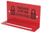 Lockout Tagout Padlock Station, Alloy Steel Lockout Tagout Locks Station Wall Mounted Loto Station for 5‑8 Safety Padlocks, Loto Locks Rack, Lockout Station