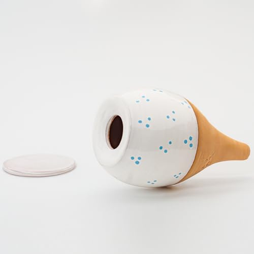 Lutoya Klein | Handgefertigte handwerkliche Olla aus 100% Keramik | Freistehender Wasserdiffusor für gesunde Pflanzen | Langsame Bewässerung | Einfach effektiv | OYA Europa - 20 cl (Katzenpfoten)