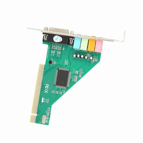 Soundkarte, Soundkarte für PC Tarjeta De Sonido 120 DB Soundkarte mit Unterstützung für 4-Kanal-Surround-Sound-Ausgabe und DLS-Sound-Bibliothekstechnologie für Professionelle