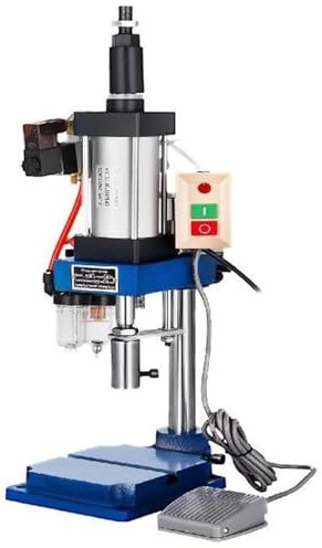 Pressa Pneumatica Industriale Impieghi Gravosi, Pistola Pneumatica Punzonatura, Macchina Punzonatura Verticale 200/300 Kg Piegatura, Rivettatura, Formatura Per Estrusione,300KG